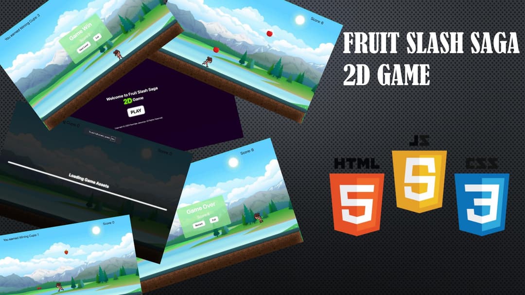 Fruit Slash Saga 2D Game